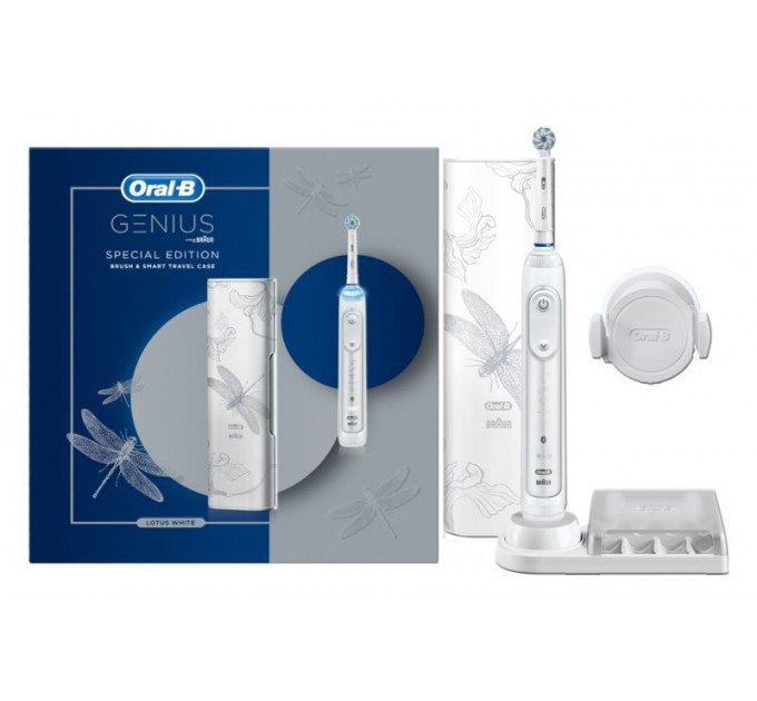 Oral B Genius 10000N Special Edition Lotus White - Электрическая зубная щётка 